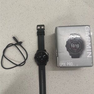 Garmin Epix Pro Gen 2 Standard Edition - 47mm Smartwatch Black